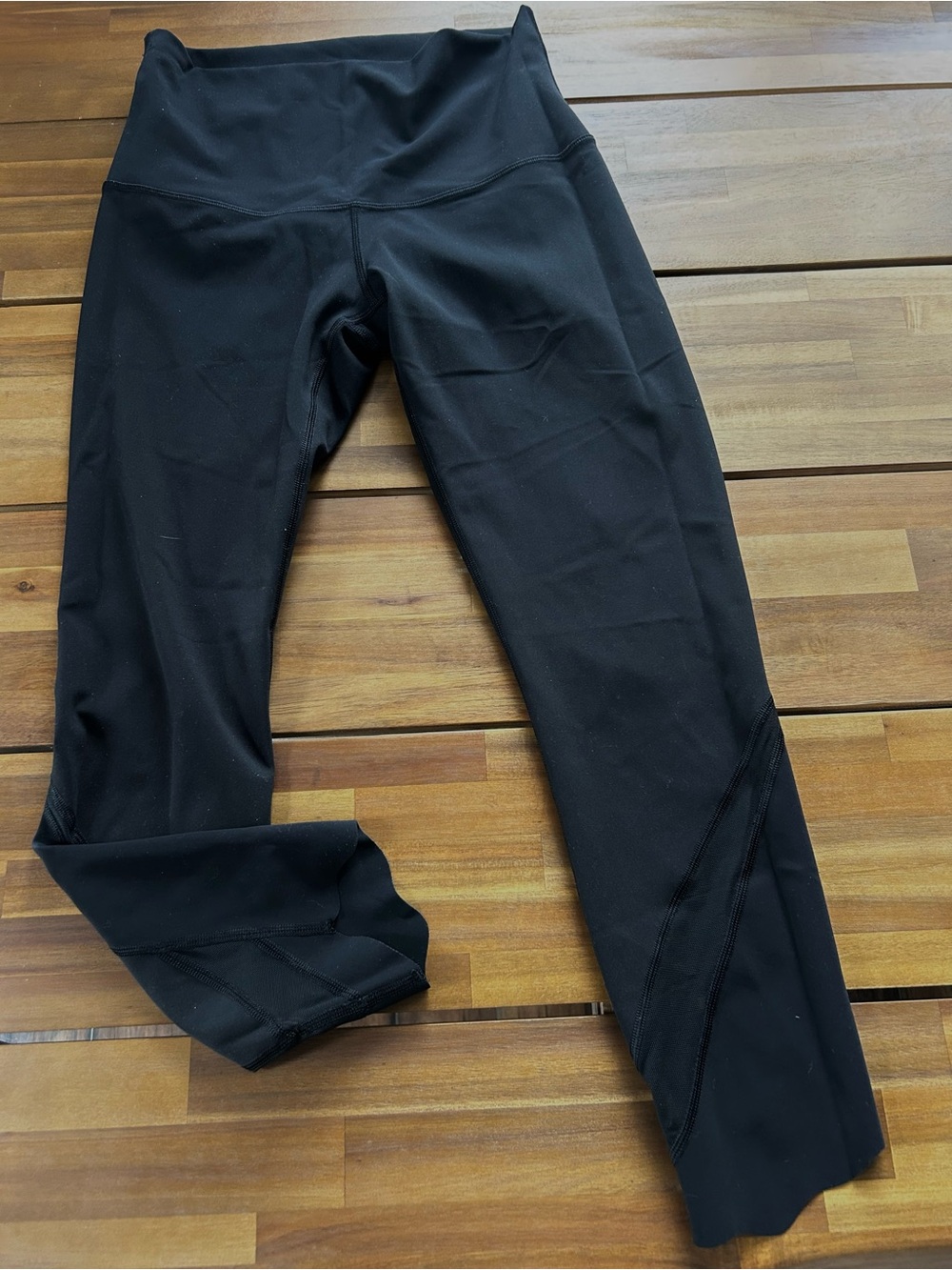 Black High-Waist Athletic Leggings